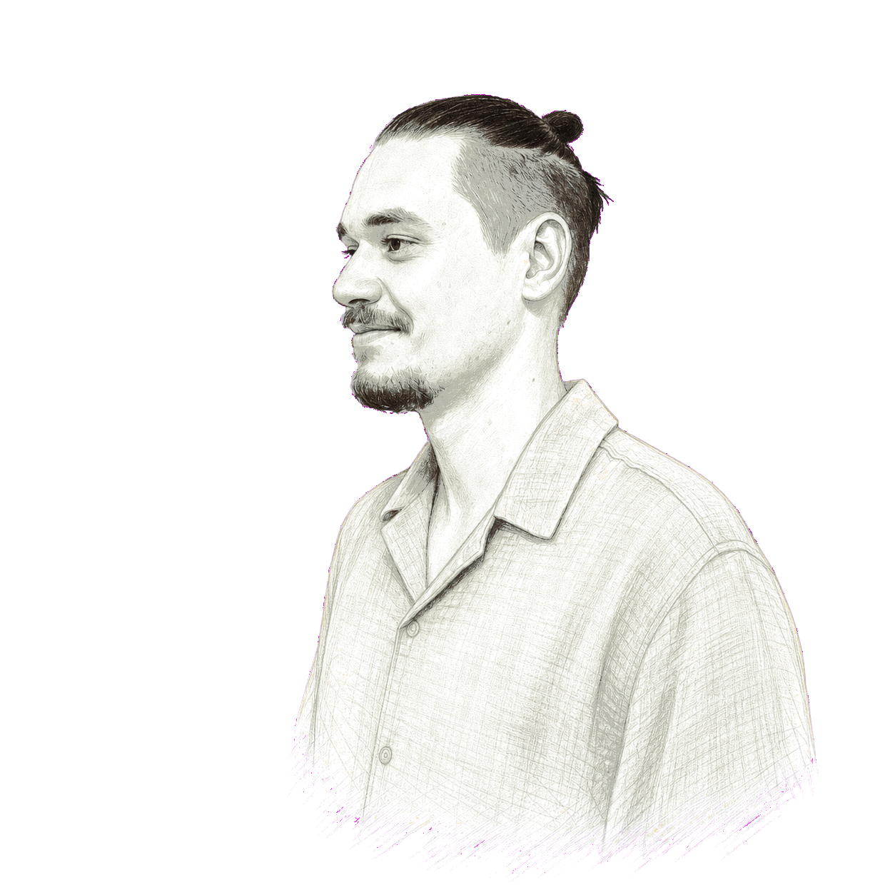Bleistiftporträt von Luca Ahrens